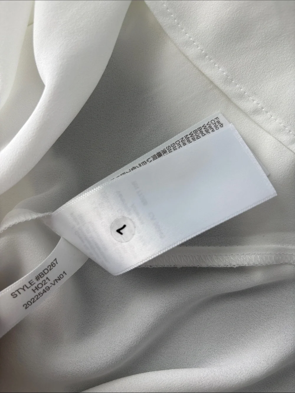 J. Crew Long-Sleeve Ruffle-Cuff Blouse with Shoulder Buttons